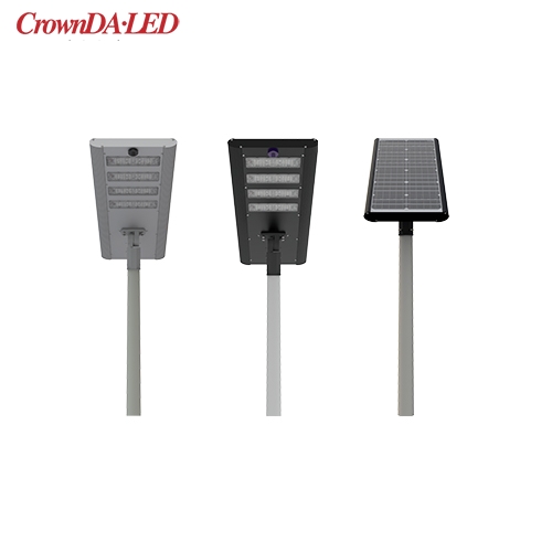 IP65 Waterproof SMD 50W 100W 150W 200W 300W outdoor All In One Integrated LED Solar Street Lights, SMD3030,180lm/w, ,2850K-6800K,Ra>70