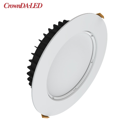 8" Triac dimmable 38W led downlight ceiling